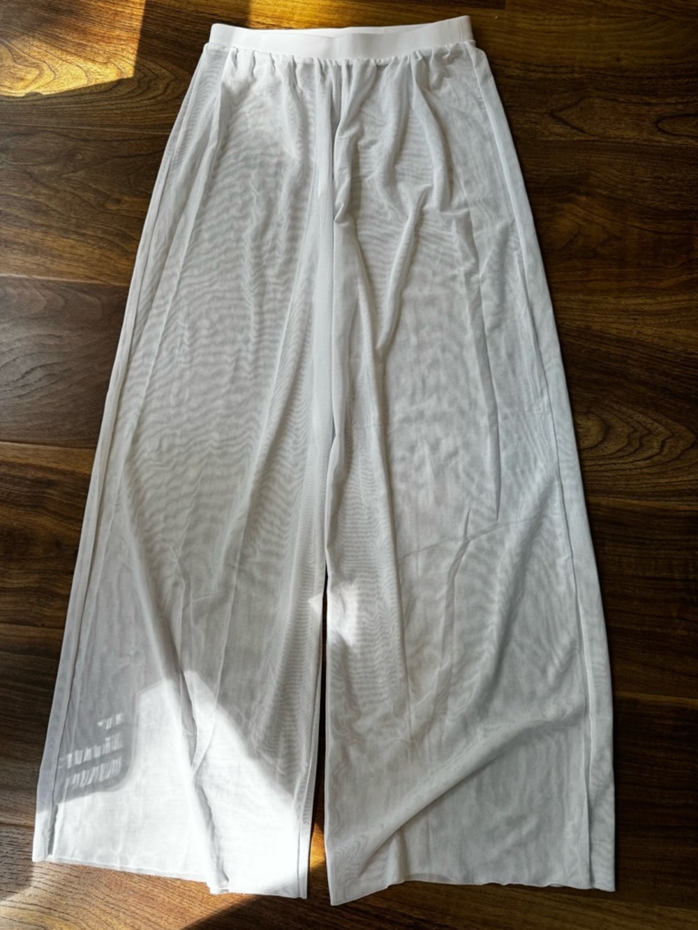 SHEIN mesh cover up pants